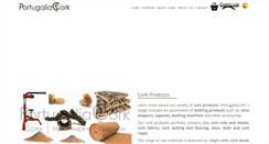 Desktop Screenshot of portugaliacork.com
